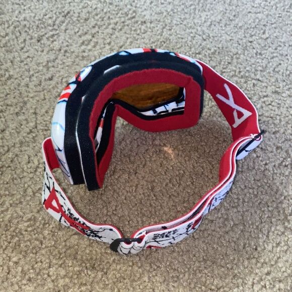 Anon Helix 9 Volt Goggle with Silver Amber Lens - Picture 3 of 4